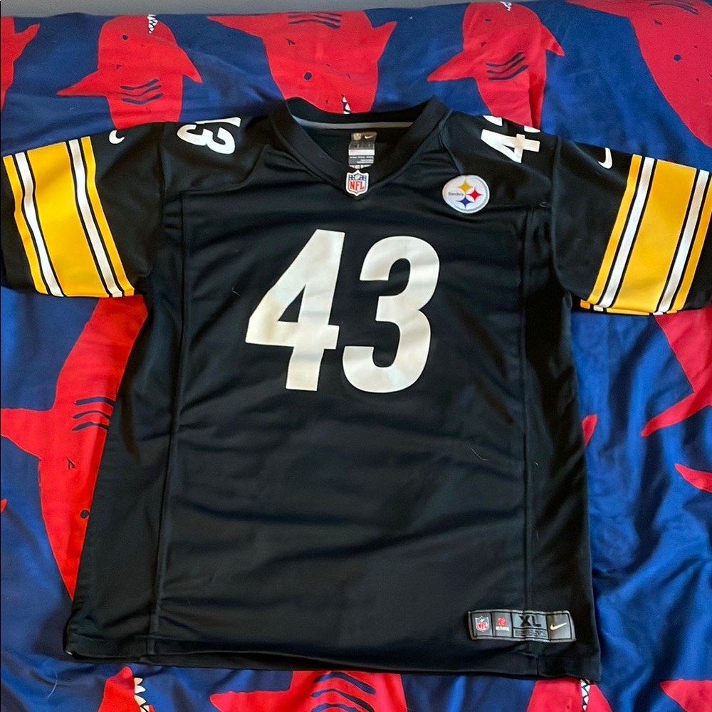 NFL Pittsburgh Steelers Black Jersey
